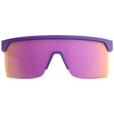 SPY Super Flynn Matte Purple - Happy Grey Green Pink Mirror Sunglasses Sunglasses Spy 