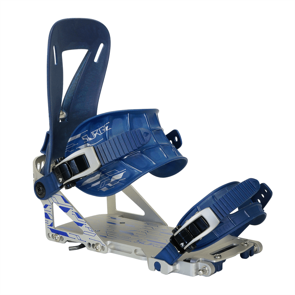 SPARK R&D Surge ST Splitboard Bindings Metal/Blue 2024 Men's Splitboard Bindings Spark R&D 