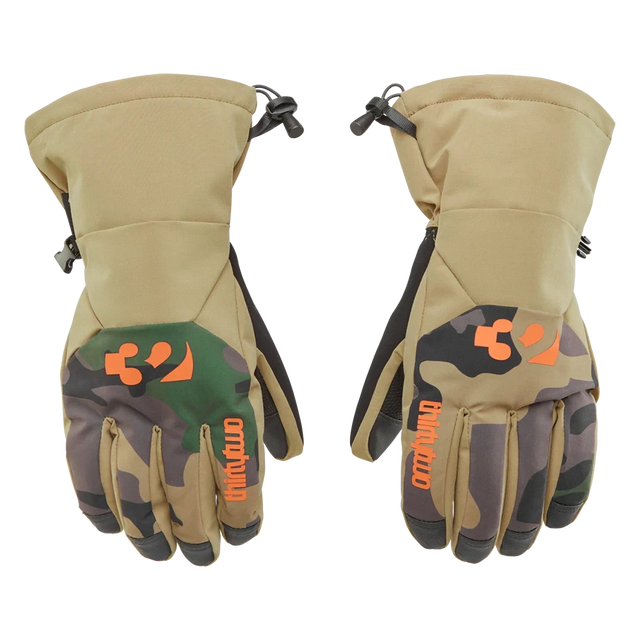 THIRTYTWO Lashed Glove Khaki Men's Snow Gloves Thirtytwo 