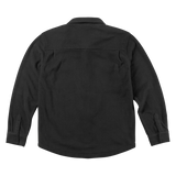 THIRTYTWO Rest Stop X Fava Fleece Button Up Black Men's Long Sleeve Button Up Shirts Thirtytwo 