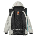 THIRTYTWO TM Recycled X Fava Snow Jacket Cement 2026 Men's Snow Jackets Thirtytwo 