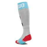 THIRTYTWO TM Coolmax Snow Socks Grey/Red Men's Snowboard Socks Thirtytwo 