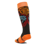 THIRTYTWO 32 Merino Snow Socks Orange Men's Snowboard Socks Thirtytwo 