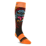 THIRTYTWO 32 Merino Snow Socks Orange Men's Snowboard Socks Thirtytwo 