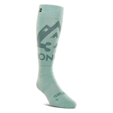 THIRTYTWO Women's Jones Merino Snow Socks Light Blue Women's Snowboard Socks Thirtytwo 