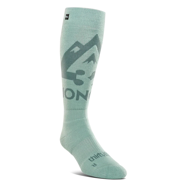 THIRTYTWO Women's Jones Merino Snow Socks Light Blue Women's Snowboard Socks Thirtytwo 
