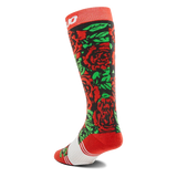 THIRTYTWO Women's Double Snow Socks Red/Black Women's Snowboard Socks Thirtytwo 