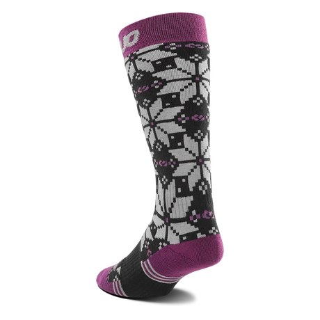 THIRTYTWO Women's Double Snow Socks Purple Women's Snowboard Socks Thirtytwo 