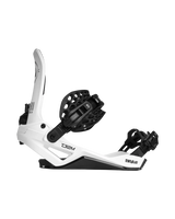 THIRTYTWO T32M FASE Snowboard Bindings Fava White 2027 Men's Snowboard Bindings Thirtytwo 