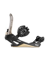 THIRTYTWO T32M FASE Snowboard Bindings Stevens Brown/Black 2027 Men's Snowboard Bindings Thirtytwo 