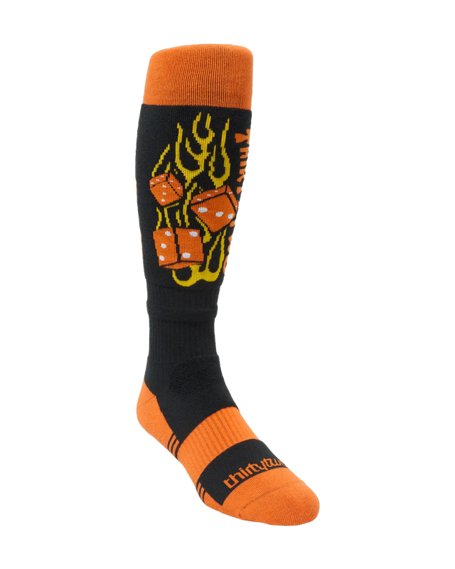 THIRTYTWO TM Coolmax Snow Socks Orange Men's Snowboard Socks Thirtytwo 