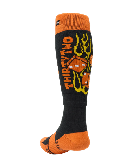 THIRTYTWO TM Coolmax Snow Socks Orange Men's Snowboard Socks Thirtytwo 