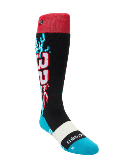 THIRTYTWO TM Merino Snow Socks Blue/Black Men's Snowboard Socks Thirtytwo 
