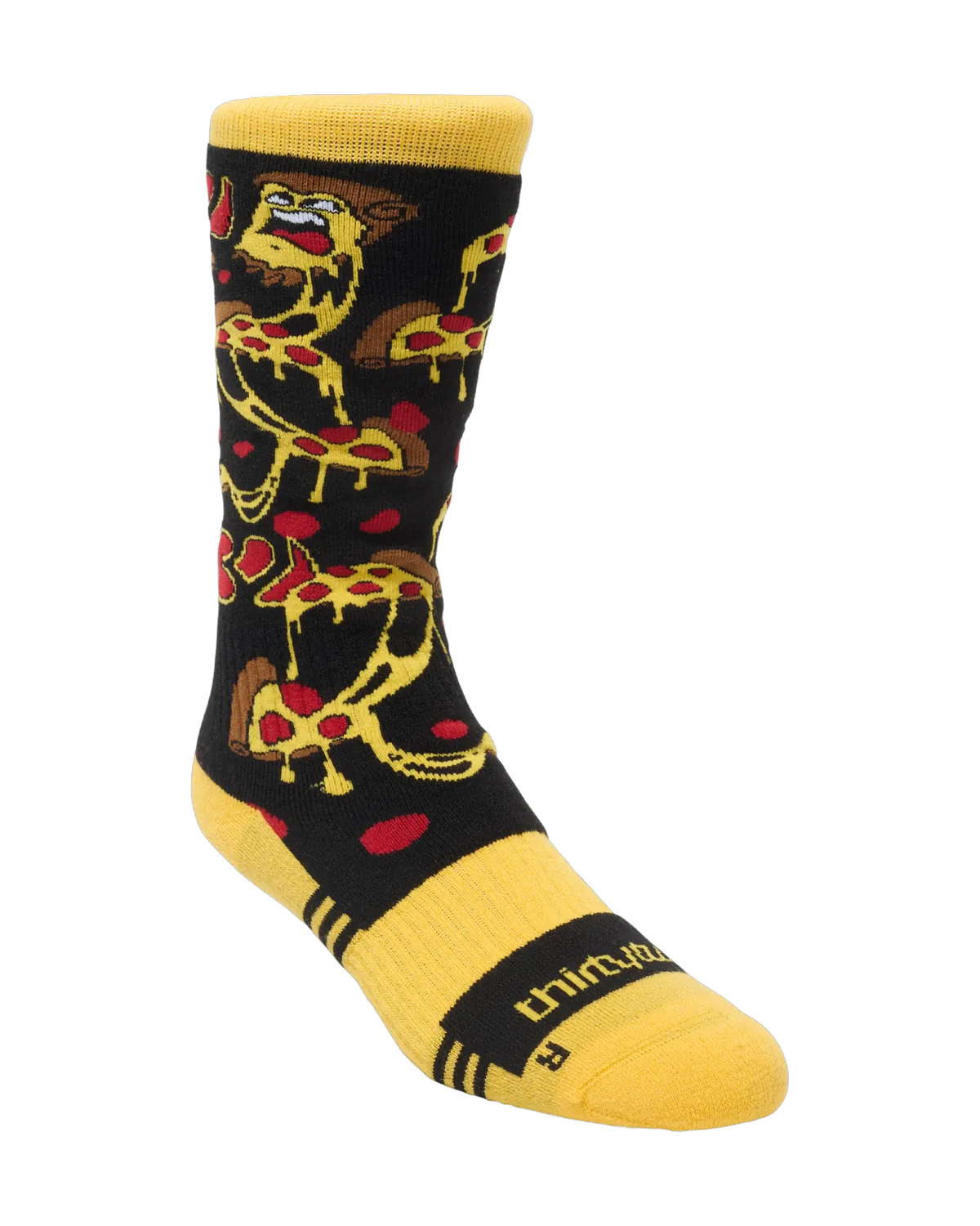 THIRTYTWO Youth Merino Snow Socks Yellow Youth Snowboard Socks Thirtytwo 