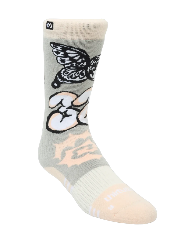 THIRTYTWO Women's Merino Snow Socks Pink Women's Snowboard Socks Thirtytwo 