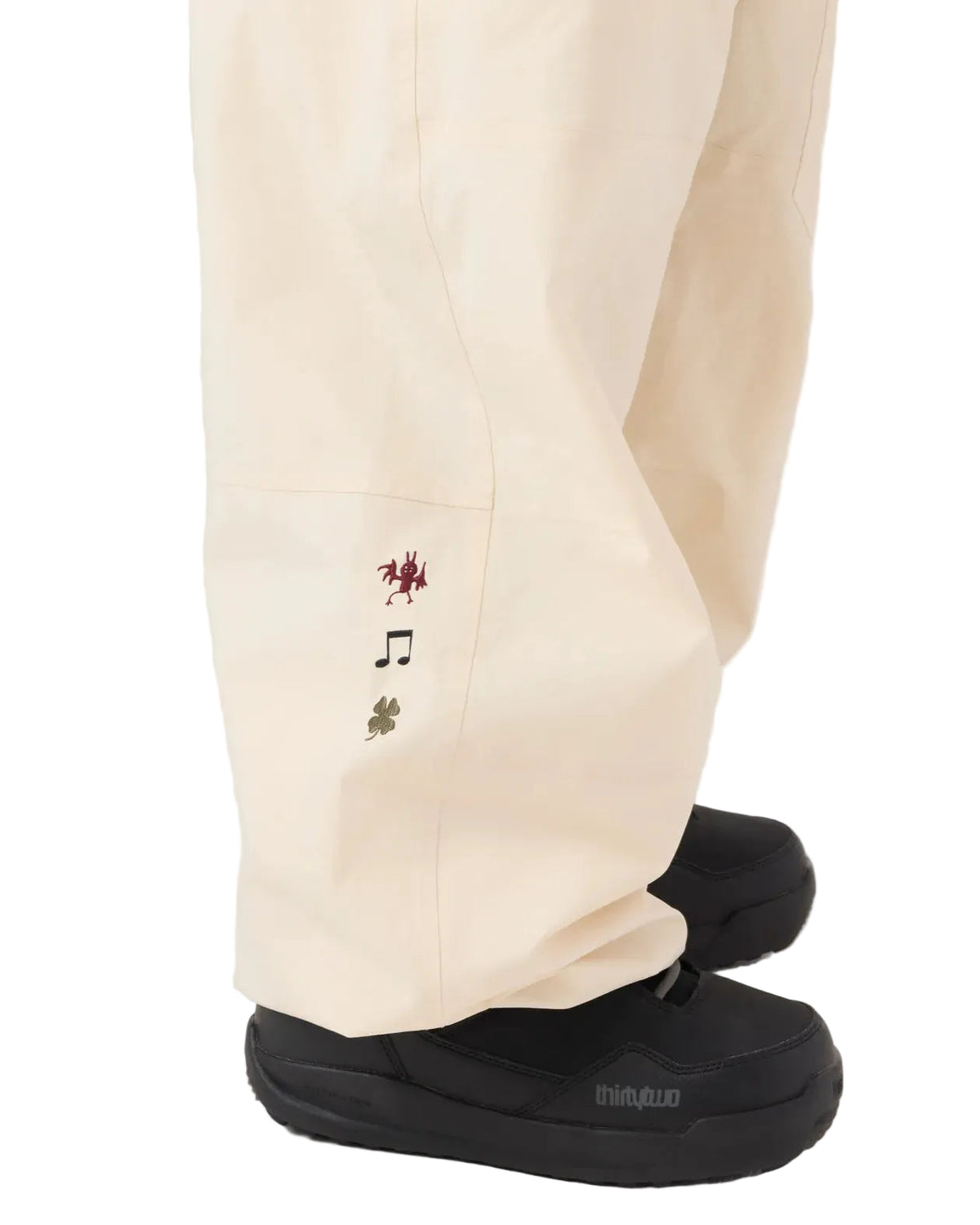 THIRTYTWO Women's Jib Snow Pants Off White 2027 Women's Snow Pants Thirtytwo 