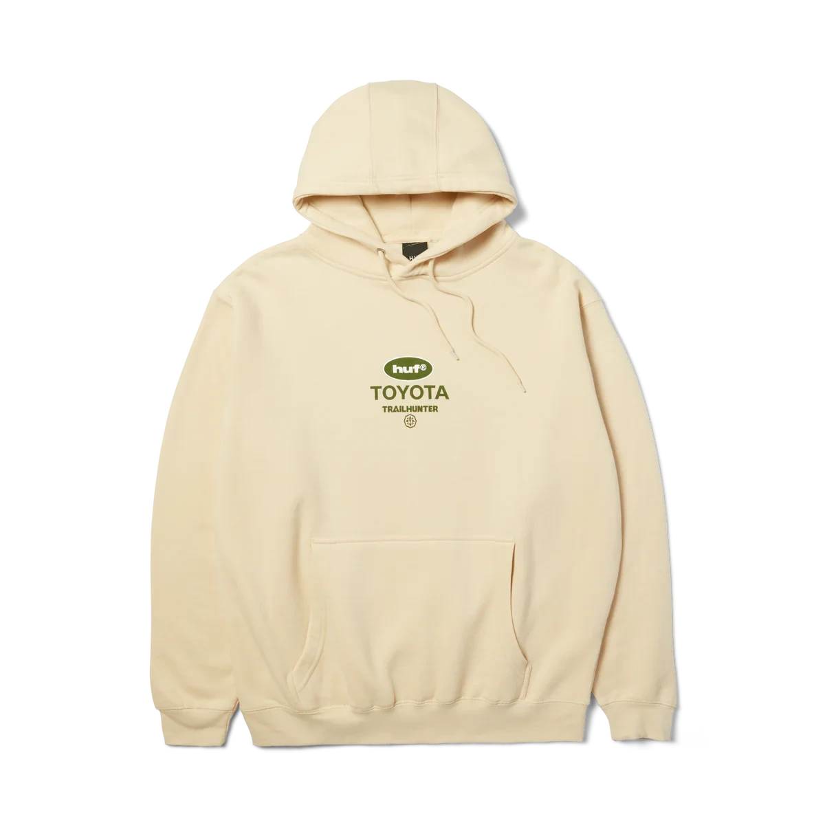 HUF x Toyota Trailhunter Tacoma Overland Pullover Hoodie Sand Men's Pullover Hoodies Huf 