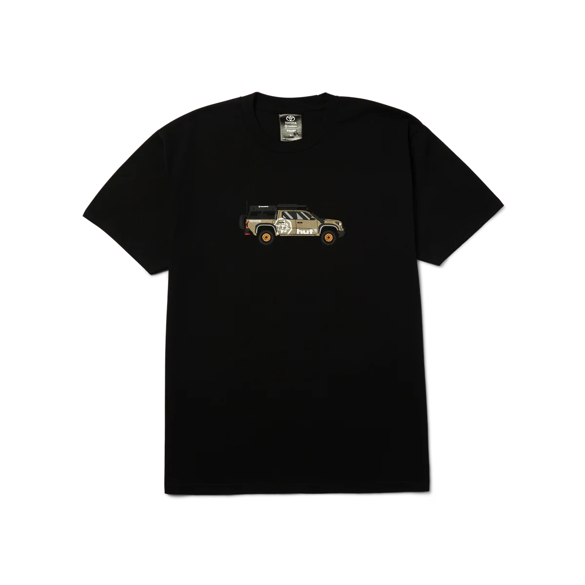 HUF x Toyota Trailhunter Tacoma T-Shirt Black Men's Short Sleeve T-Shirts Huf 