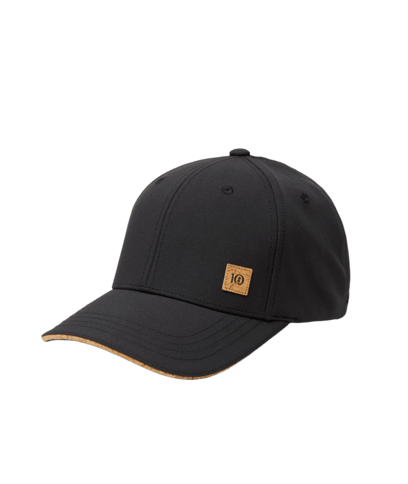 TENTREE Cork Icon InMotion Thicket Hat Meteorite Black Men's Hats Tentree 