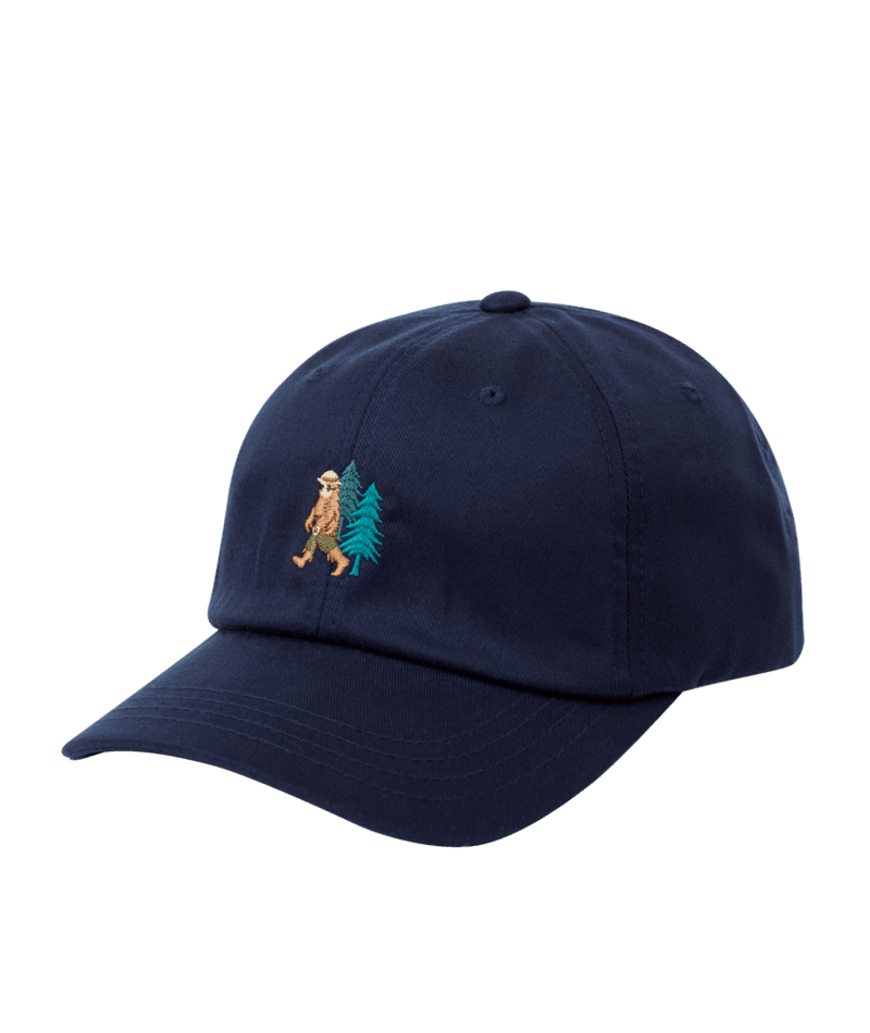 TENTREE Summer Sasquatch Peak Hat Dress Blue/Rubber Men's Hats Tentree 