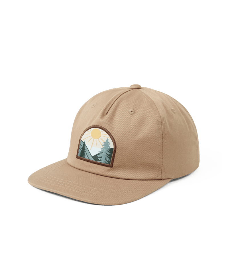 TENTREE Scenic Snapback Hat Khaki/Green Bay Men's Hats Tentree 