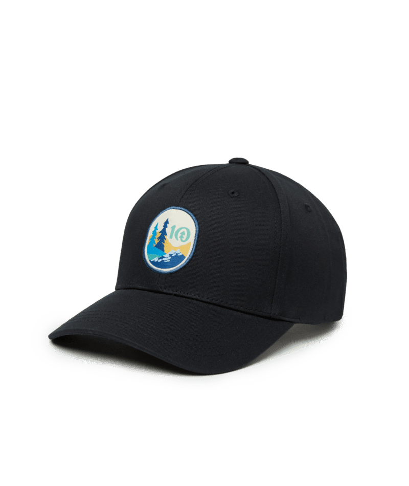 TENTREE Shoreside Elevation Hat Meteorite Black/Bluejay Men's Hats Tentree 