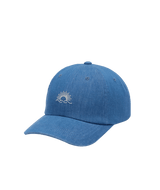 TENTREE Embroidered Denim Peak Hat Mid Wash/White Oak Women's Hats Tentree 