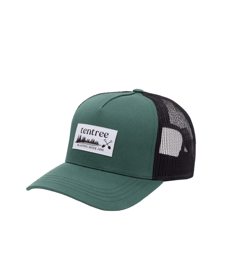 TENTREE Original Heritage Altitude Hat Pine Green/Meteorite Black Men's Hats Tentree 