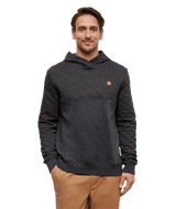 TENTREE Quadra Pullover Hoodie Meteorite Black Heather Men's Pullover Hoodies Tentree 