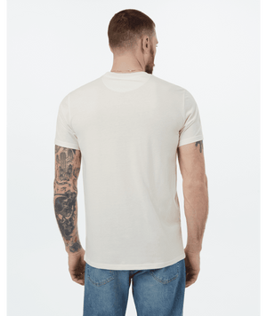 TENTREE Artist Series T-Shirt Cloud White/Amber Glow Men's Short Sleeve T-Shirts Tentree 