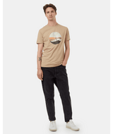 TENTREE Artist Portal T-Shirt Barley/Ocean Men's Short Sleeve T-Shirts Tentree 