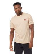 TENTREE Sasquatch T-Shirt Vivid Peach Heather/Tent Men's Short Sleeve T-Shirts Tentree 