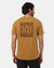 TENTREE Woodblock Ten T-Shirt Golden Brown/Soil Men's Short Sleeve T-Shirts Tentree 