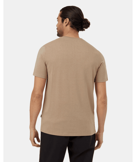 TENTREE Artist Series Love Flourishes T-Shirt Khaki/Cypress Men's Short Sleeve T-Shirts Tentree 