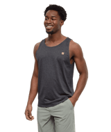 TENTREE Pender Tank Meteorite Black Heather Men's Tank Tops Tentree 