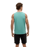TENTREE Pender Tank Turquoise Sky Heather Men's Tank Tops Tentree 