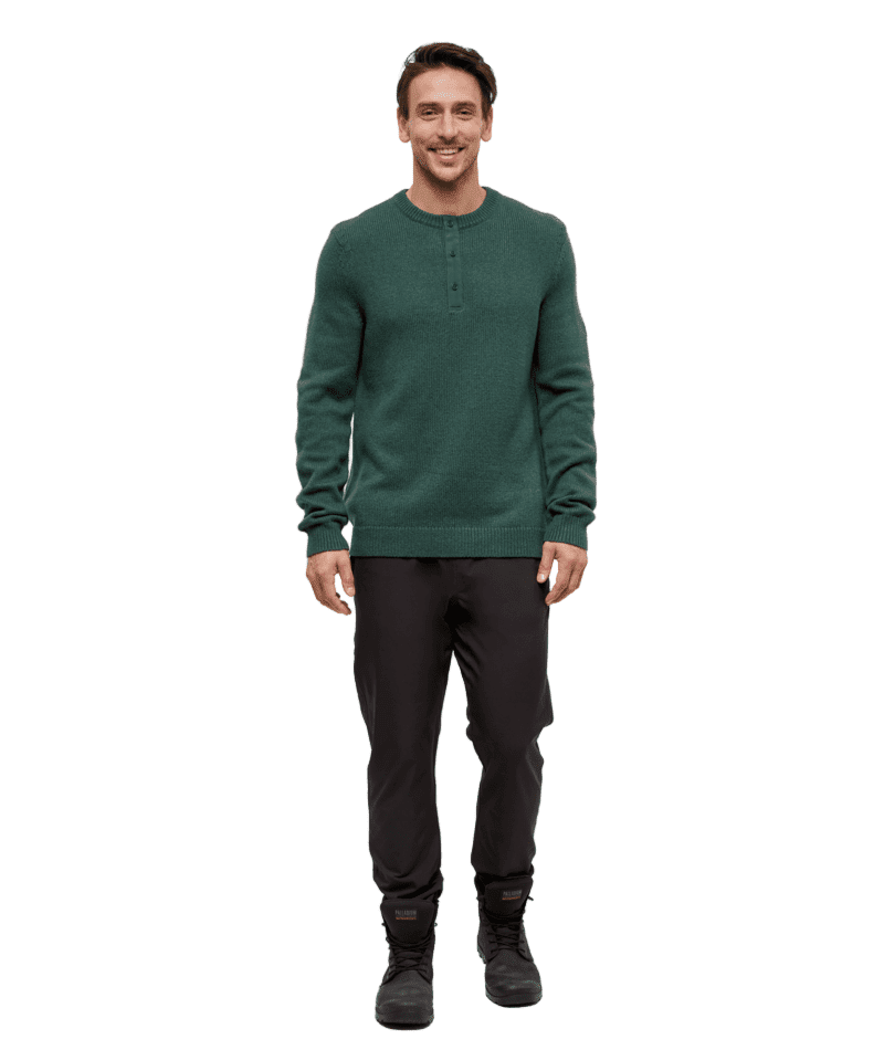 TENTREE Dalton Sweater Forest Pine Heather Men's Sweaters Tentree 