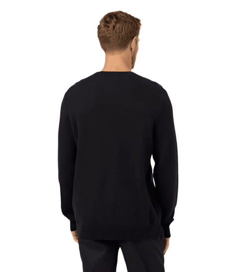 TENTREE Highline Juniper Sweater Meteorite Black/Dark Grey Heather Men's Sweaters Tentree 