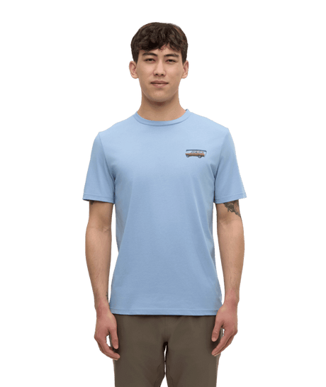 TENTREE Lake Tentree T-Shirt Lakeside Blue/Lake Day Men's Short Sleeve T-Shirts Tentree 