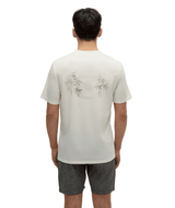 TENTREE Haiti Palm Overlay T-Shirt Undyed/Sand Stone Men's Short Sleeve T-Shirts Tentree 