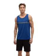 TENTREE Weekend Wave Tank Nightfall Heather/Clay Men's Tank Tops Tentree 