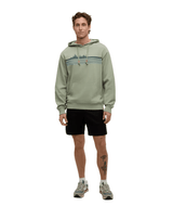 TENTREE Retro Treeline Relaxed Pullover Hoodie Light Moss/Tidal Teal Men's Pullover Hoodies Tentree 