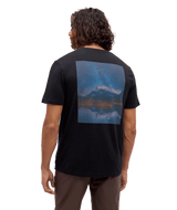 TENTREE Parks Midnight Mountain T-Shirt Meteorite Black/Midnight Mountain Men's Short Sleeve T-Shirts Tentree 