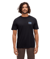 TENTREE Parks Midnight Mountain T-Shirt Meteorite Black/Midnight Mountain Men's Short Sleeve T-Shirts Tentree 