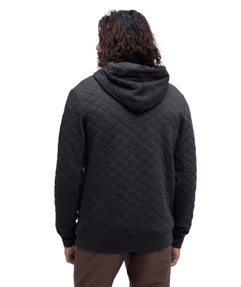 TENTREE Evans Full Zip Hoodie Meteorite Black Heather Men's Zip Hoodies Tentree 