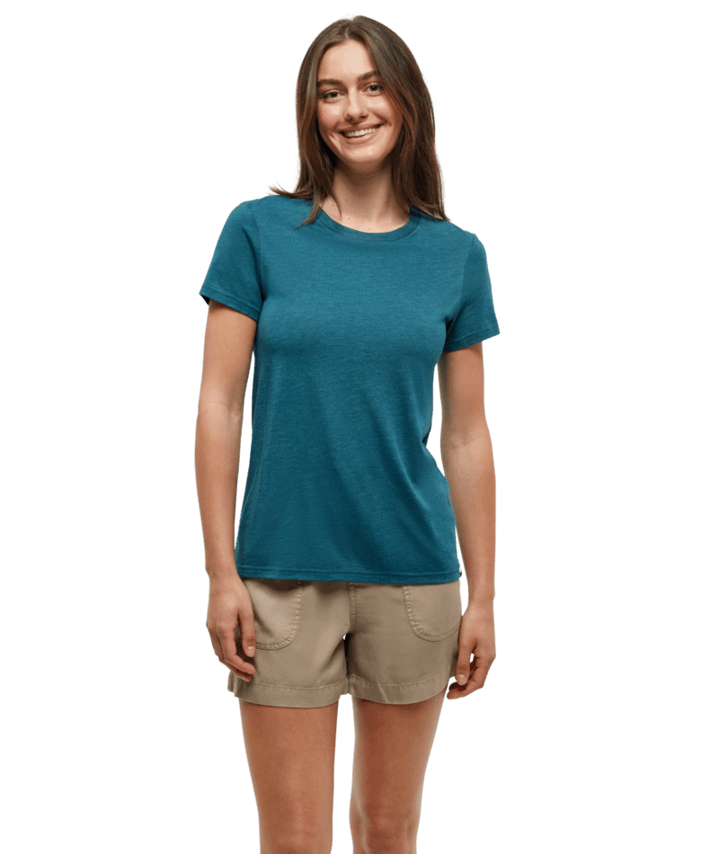 TENTREE Women's Winslow T-Shirt Jasper Heather Men's Short Sleeve T-Shirts Tentree 