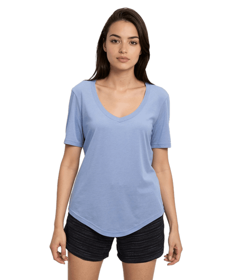 TENTREE Women's Brackley T-Shirt Lakeside Blue Heather Women's Short Sleeve T-Shirts Tentree 