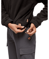TENTREE Women's Palisade Full Zip Meteorite Black Women's Sweaters Tentree 