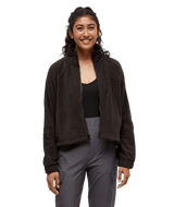 TENTREE Women's Palisade Full Zip Meteorite Black Women's Sweaters Tentree 
