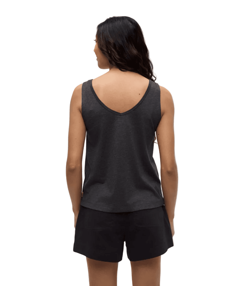 TENTREE Women's Kinney Tank Light Meteorite Black Women's Tank Tops and Halter Tops Tentree 